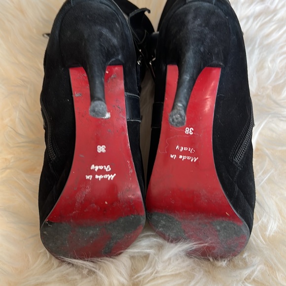 Short boots with open toes - Picture 4 of 5